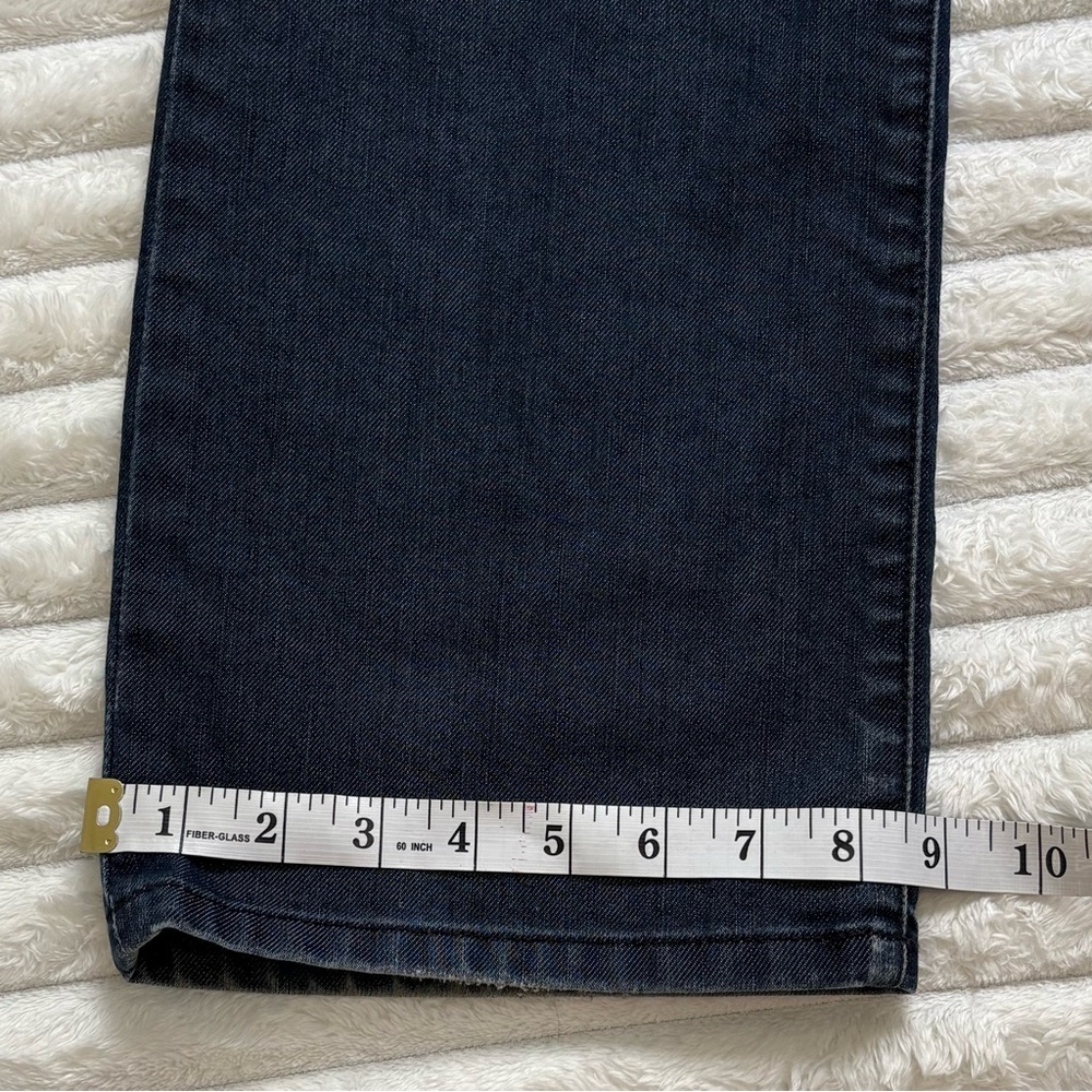 Chico’s Platinum Denim Bootcut Jeans High Rise Dark Wash 1.5 Short - Picture 11 of 11